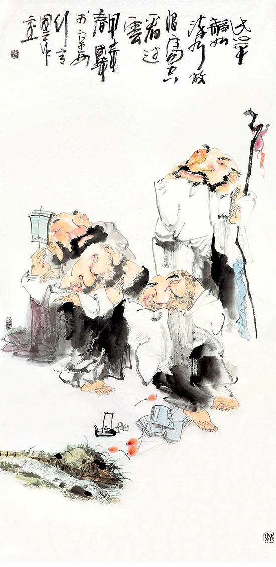画家郑国伟作品