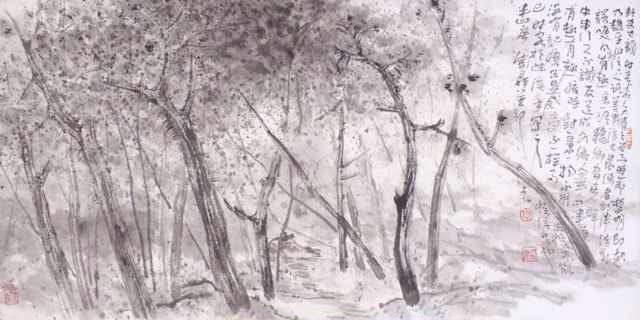 画家周鼎作品