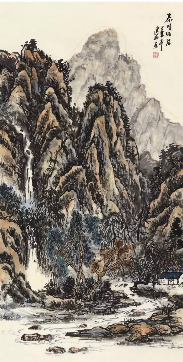 王鸣放师生国画作品