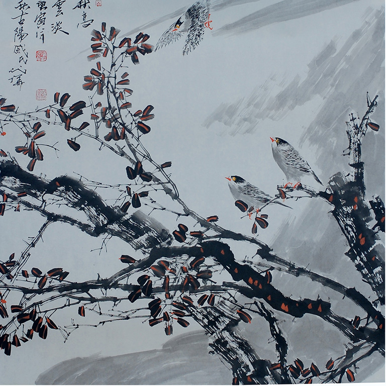 戚代华花鸟画